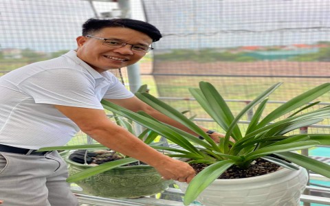 Video về vườn hoa lan của Nguyên Văn Dương xuất thân từ thợ mộc nghèo